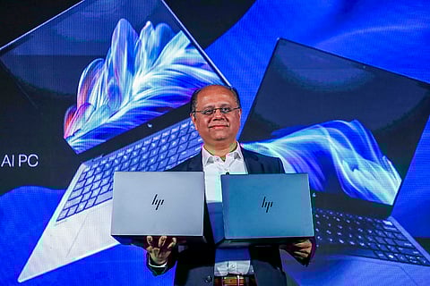 Launch of HP Advanced AI Laptops